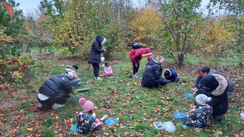 bushcraft session in Luton